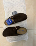 BIRKENSTOCK勃肯德國進(jìn)口男女款牛皮絨面革軟底Boston包頭拖鞋 深棕常規版660461 42 曬單實(shí)拍圖