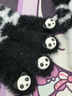 途尊可愛(ài)小熊貓毛絨針織五指手套女冬季可觸屏學(xué)生騎行電動(dòng)車(chē)保暖加厚 黑色【小熊貓針織手套】 曬單實(shí)拍圖