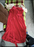 白木木敬酒服紅色連衣裙女本命年新娘感回門紅色裙子小禮服訂婚平時可穿 紅色五分袖 高品質(zhì) XL 建議120-140斤 曬單實拍圖