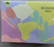 蝶安芬（Deanfun）女式內褲女薄款100%全棉舒適中腰小平角女士?jì)妊?條禮盒裝 XXL 曬單實(shí)拍圖