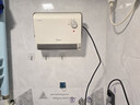 美的（Midea）【浴室新貴】暖風(fēng)機浴室/臺壁兩用取暖器/石墨烯極速升溫/節能小太陽(yáng)抗菌過(guò)濾低噪音可移動(dòng)HFS20XQ 曬單實(shí)拍圖