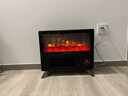 西屋（Westinghouse）石墨烯取暖器暖風(fēng)機壁爐復古3D仿真炭火焰家用電暖器宿舍電暖氣臥室小太陽(yáng)省電恒溫熱風(fēng)機WTH-618Y 曬單實(shí)拍圖