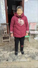 啄木鳥(niǎo)奶奶冬裝棉衣新中式老年人加絨加厚羽絨棉襖女洋氣外套媽媽款衣服 酒紅色升級款 2XL 建議105-120斤 曬單實(shí)拍圖