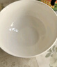 潔雅杰陶瓷碗中式白瓷小碗家用4.5英寸米飯碗喝湯碗面碗套裝10只裝 曬單實(shí)拍圖