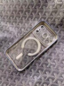 雅思戀 奢華閃粉鑲鉆適用蘋(píng)果17promax新款磁吸手機殼iPhone16Pro電鍍15鏡頭全包14水鉆13高級感air透明 【橙色】水鉆邊框*磁吸充電*自帶鏡頭膜 iPhone 14 Pro 曬單實(shí)拍圖