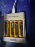 斯丹德（sidande）閃光燈充電電池鎳氫5號AA電池2700mAh充電器套裝五號環(huán)保電池閃光燈玩具相機麥克風(fēng) 曬單實(shí)拍圖