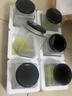 四方形玻璃瓶玻璃密封罐檸檬膏蜂蜜罐頭瓶秋梨膏茶葉罐四方瓶罐子 500ml 6個(gè) 曬單實(shí)拍圖