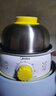 美的（Midea）【政府補貼】煮蛋器 蒸蛋器 單層7顆蛋 家用自動(dòng)斷電迷你雞蛋羹神器防干燒不銹鋼便攜式MZ-ZDE1601 曬單實(shí)拍圖