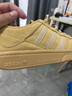 adidas「面包鞋」COURTIC經(jīng)典運動板鞋男女阿迪達斯官方三葉草 芥末黃   42.5 曬單實拍圖