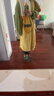 果殼（Gukoo）睡衣女冬季厚款保暖可愛(ài)小熊連帽睡袍女士家居服睡袍可外穿D 鵝黃睡袍 M 曬單實(shí)拍圖