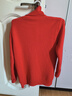 秋冬加絨毛衣女加厚一體絨內搭大碼半高領(lǐng)套頭打底針織衫保暖上衣 銹紅色【高領(lǐng)款】  【加厚一體絨】 2XL 125-140斤 曬單實(shí)拍圖