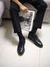 良人訪(fǎng)襪子男秋冬100%純棉升級抗菌防臭襪7雙裝吸汗透氣耐磨男士中筒襪 【四季中筒襪】全黑色 7雙 曬單實(shí)拍圖