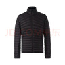 迪卡儂（DECATHLON）短款羽絨服輕薄薄外套戶(hù)外運動(dòng)保暖內膽排骨羽絨服TREK100 男款-黑色-立領(lǐng) XL 曬單實(shí)拍圖