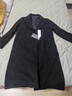 優(yōu)衣庫合作款/女裝長(cháng)大衣/25秋冬新款479666 09 黑色 L 曬單實(shí)拍圖