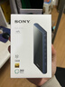 索尼（SONY）NW-A306 安卓高解析度音樂(lè )播放器 MP3 Hi-Res Audio 3.6英寸 32G 藍色 曬單實(shí)拍圖