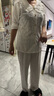 俞兆林金絲絨睡衣秋冬新款仙女白色公主風(fēng)花邊小清新套裝學(xué)生家居服套裝 曬單實(shí)拍圖