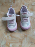 泰蘭尼斯春季新款幼兒園室內鞋網(wǎng)面透氣軟底兒童帆布鞋包頭防撞學(xué)步機能鞋 白/粉 27 適合腳長(cháng)16.5cm 曬單實(shí)拍圖