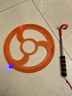 四萬(wàn)公里滾鐵環(huán)滾鐵圈小學(xué)生幼兒園推扁鐵環(huán)圈兒童風(fēng)火輪成人懷舊玩具 曬單實(shí)拍圖