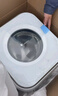 小天鵝（LittleSwan）壁掛機洗烘一體機 3KG迷你洗衣機全自動(dòng) 兒童嬰兒洗衣機小型掛壁式水魔方高洗凈以舊換新 國家補貼 TD30M80W【小海綿2.0】 曬單實(shí)拍圖