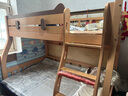 可顏上下鋪床兒童床男孩女孩卡通高低床子母床雙層床小戶(hù)型實(shí)木上下床 爬梯款 上床寬115  下床寬135 曬單實(shí)拍圖