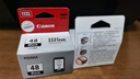 佳能（Canon）PG-48/CL-58原裝墨盒 E478/E3480/E488/E468打印機 PG-48黑色墨盒 曬單實(shí)拍圖