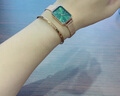 丹尼爾惠靈頓（DanielWellington）DW手表女士小綠表時尚歐美手表經(jīng)典小方糖七夕送女友禮物DW445 曬單實拍圖