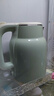 小熊（Bear）燒水壺 電熱水壺 電水壺家用 智能雙層防燙自動(dòng)斷電極速燒水 ZDH-H15L6 1.5L大容量 曬單實(shí)拍圖