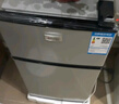 三菱小冰箱迷你小型家用冷藏冷凍宿舍出租房雙門(mén)辦公室電冰箱一級能效 56L銀色【四天約一度電】 曬單實(shí)拍圖