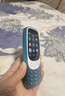 諾基亞（NOKIA）3210 4G 移動(dòng)聯(lián)通電信廣電全網(wǎng)通 2.4英寸雙卡雙待 直板按鍵學(xué)生功能機(jī)備用手機(jī) 藍(lán)色 曬單實(shí)拍圖