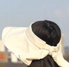蕉下（beneunder）女士便攜空頂帽漁夫帽防曬帽沙灘帽防紫外線(xiàn)GP741海巖灰 曬單實(shí)拍圖