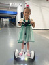 領奧電動兒童智能平衡車3-6-12歲體感10歲到15歲以上腿控成年人兩輪自動手扶雙輪新款平行車 K6旗艦白54V【三控+APP+炫光輪】 曬單實拍圖