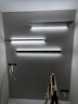 六穎鋁合金置物架LED發(fā)光層板金屬層板帶燈墻上懸空層板一字板展示架 槍灰色【長(cháng)90cm×寬23cm_帶燈款 曬單實(shí)拍圖