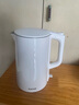 蘇泊爾（SUPOR）電水壺 雙層防燙燒水壺熱水壺1.7L 全鋼無(wú)縫內膽304不銹鋼電熱水壺大容量 SW-17J418 曬單實(shí)拍圖