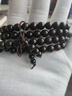 胖東來(lái)品質(zhì)天然高密印度小葉紫檀木料手串男女款108顆木質(zhì)佛珠文 馬車(chē)料【包漿老料/珠徑約6mm】印度 曬單實(shí)拍圖