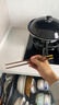 京東京造 筷子 家用食品接觸級餐具雞翅木【圓頂金?！?0雙成人+2雙兒童筷 曬單實(shí)拍圖