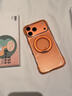 簡(jiǎn)物說(shuō)適用iphone17promax手機殼O3Air支架氣囊軟邊蘋(píng)果17pro保護套17透明16promsx全包散熱防摔高端男女 【星宇橙】360°旋轉支架 | 四角氣囊保護 蘋(píng)果17promax 曬單實(shí)拍圖