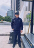 歌司朗秋冬門(mén)衛保安服保安工作服春秋款套裝新式安保制服男物業(yè)工作服執執勤服單上衣不含標志S 160 曬單實(shí)拍圖