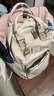 MYD雙肩包女2024新款女士旅行背包大容量電腦包輕便旅行書(shū)包大學(xué)生男 果仁 曬單實(shí)拍圖