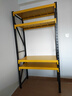 星之韻倉儲貨架置物架多層家用靠墻儲物架倉庫重型超市車(chē)庫儲物間收納架 【黑黃】四層主架-2米高 常規長(cháng)100*寬40【承重200kg/層】 曬單實(shí)拍圖