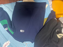 北極絨（Bejirog）男童衛衣秋裝2025新款兒童加絨冬裝長(cháng)袖t恤上衣男孩春季洋氣衣服 藏青(一體絨) 130 cm （適合身高120cm左右） 曬單實(shí)拍圖