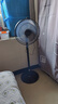 美菱（MeiLing）電風(fēng)扇家用落地扇輕音風(fēng)扇客廳臥室大風(fēng)量廣角搖頭臺(tái)式風(fēng)扇節(jié)能低噪臺(tái)地兩用 黑色升級(jí)遙控款【7葉4檔加高加大+遙控定時(shí)】 曬單實(shí)拍圖