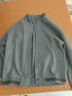 Mr.Bu布先生廓形棒球領(lǐng)針織外套男上衣春秋新品長(cháng)袖KT15692斷碼 礦石灰 M (170) 曬單實(shí)拍圖