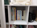 捷順行書(shū)架置物架家用書(shū)柜收納柜落地自由組合格子柜簡(jiǎn)易多層靠墻儲物柜 【限時(shí)促銷(xiāo)】24寬2層*暖白色 曬單實(shí)拍圖