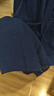 無印良品（MUJI） 女式 強捻 吊帶連衣裙 女裝裙子夏季純棉全棉 BC2IKC4S 藏青色 S 155/80A 曬單實拍圖