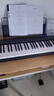 卡西歐（CASIO）電鋼琴CDPS110黑色88鍵重錘數(shù)碼電子鋼琴時(shí)尚輕薄便攜單機(jī)款 曬單實(shí)拍圖