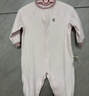 戴維貝拉（DAVE＆BELLA）滿(mǎn)月寶寶衣服0-3個(gè)月女寶連體衣嬰幼兒爬服秋裝新款小童包屁衣 淺粉色【DB3243352-N】 80cm （建議身高73-80cm） 曬單實(shí)拍圖