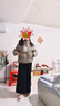坦博爾泡芙連帽羽絨服女短款韓版面包服小個子秋冬外套TBF530360D 松木棕 S (160) 曬單實拍圖