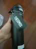 膳魔師（THERMOS）保溫杯不銹鋼水杯磨砂黑500ml保冷杯便攜JNL-502雙十一送禮 曬單實(shí)拍圖