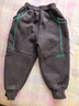 威爾貝魯（WELLBER）兒童加絨衛(wèi)褲厚款外出長(zhǎng)褲男女寶寶保暖褲子25秋冬 碳灰 110 曬單實(shí)拍圖
