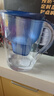 碧然德（BRITA）過(guò)濾凈水器 家用濾水壺 凈水壺 海洋系列 3.5L（藍）+專(zhuān)家版濾芯5枚 環(huán)保加固包裝 曬單實(shí)拍圖
